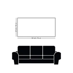 nestroots White Canvas Framed Majestic Flight of the Black Stallion Wall Painting image 2