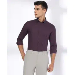 netplay Men Checked Slim Fit Shirt with Patch Pocket-picture-13