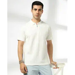 netplay Men Jacquard Slim Fit Polo T-Shirt-picture-43