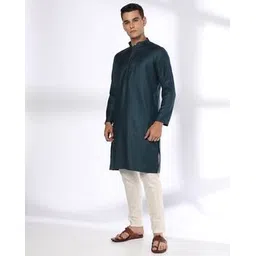 netplay Men Patterned Slim Fit Kurta with Insert Pocket-picture-28
