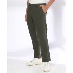 netplay Men Regular Fit Flat-Front Chinos-picture-53