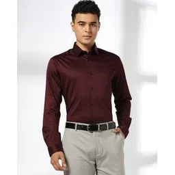 netplay Men Regular Fit Shirt with Spread Collar-picture-28