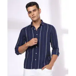 netplay Men Striped Slim Fit Shirt-picture-26