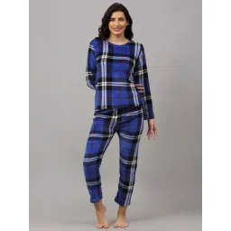 NEUDIS Blue Check Top With Pyjamas-picture-32