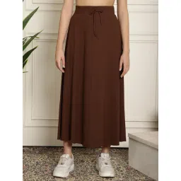 NEUDIS Brown Midi Skirt-picture-43