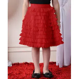 neudis Girl Flared Skirt with Elasticated Waist-picture-35