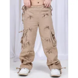 Neudis Girls Brown Cotton Trouser-picture-32