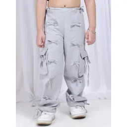 Neudis Girls Grey Cotton Trouser-picture-42