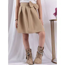 NEUDIS Girls Pleated A-Line Mini Skirt-picture-56