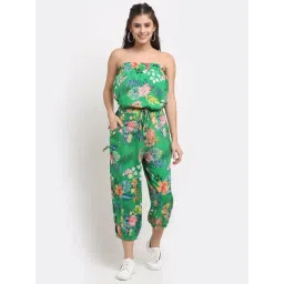 NEUDIS Green Printed Tube Jumpsuit-picture-44