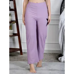 NEUDIS Lavender & Black Lounge Pants-picture-47