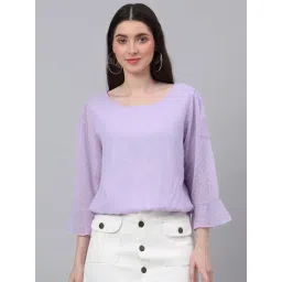 NEUDIS Lavender Textured Top-picture-42
