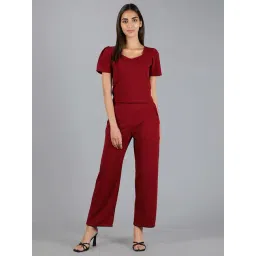 NEUDIS Maroon Top With Trousers-picture-34