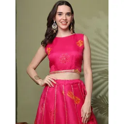 NEUDIS Print Ethnic Crop Top-picture-35