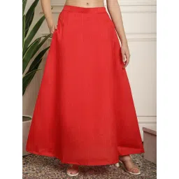 NEUDIS Red Maxi Skirt-picture-48