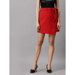 NEUDIS Red Mini Skirt-picture-34