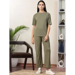 NEUDIS Short Sleeves Top & Trousers Co-Ord Set-picture-37