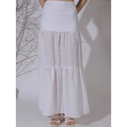 NEUDIS White Maxi Skirt-image-47