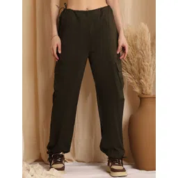 NEUDIS Women Pleated Cargos Trousers-picture-39