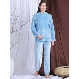 NEUDIS Women Slip-On Hooded Night suit-picture-31