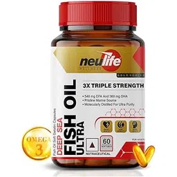 Neulife Ultra Triple Strength Omega 3 Fish Oil 1050mg | 540mg EPA, 360mg DHA | Supports Heart Health, Brain Function & Joint Mobility | Pure & Potent Formula | 60 Softgels for Daily Wellness Boost-picture-12