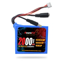 NeuroFLY 11.1V 2000mAh 18650 Li-Ion Battery 3C 3S1P Battery Pack with Male & Female DC Jack and 4 Pin JST Connector - RS9347 NeuroFLY 11.1V 2000mAh 18650 Li-Ion Battery 3C 3S1P Battery Pack with Male & Female DC Jack and 4 Pin JST Connector - RS9347-image-39