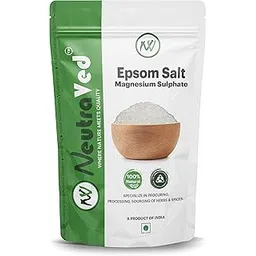 NeutraVed Epsom Salt for Foot- 500g | 100% Pure Epsom Salt for Bath | Unscented Magnesium Sulphate | Spa, Relaxation Muscle Relief, Relives Aches & Pain- 500g-picture-20