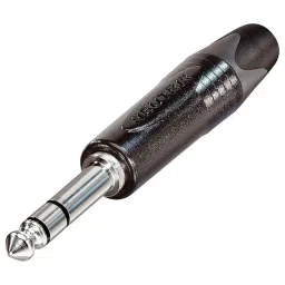 NEUTRIK PLUG, 6.35MM, BLACK/NICKEL, 3POLE, NP3X-BAG-picture-11