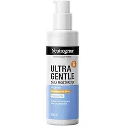 Neutrogena Ultra Gentle Daily Moisturiser SPF 15 | Glycerine based | Light Weight & Non Greasy | UVA & UVB Protection | Parabens Free | Fragrance Free | Dry & Sensitive Skin | 100ml-picture-10