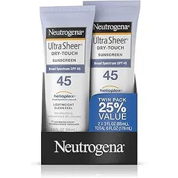 Neutrogena Ultra Sheer Dry-Touch Sunscreen 3 Ounce SPF 45/Pack of 2 AD-picture-16