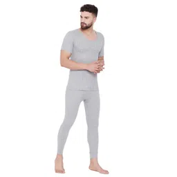 neva ESANCIA Mens Solid Winter Wear Thermal Top image 5