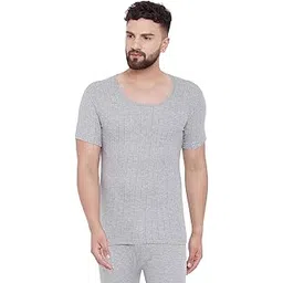 neva ESANCIA Mens Solid Winter Wear Thermal Top-picture-13