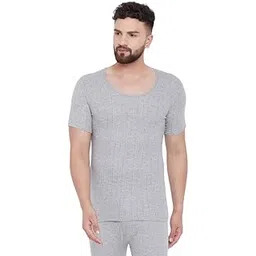 neva Esancia Round Neck Half Sleeves Warmer/Thermal Upper for Men-picture-14