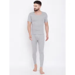 NEVA Men Mid-Rise Cotton Thermal Bottom image 5