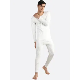 NEVA Plus Size Men Cotton Full Sleeves Mid- Rise Round Neck Thermal Set-picture-15