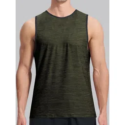 NEVER LOSE Men Scoop Neck Gym Vests - NL1008-GREEN-S-picture-37