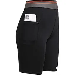 never lose Men's Compression Sports Shorts Half Tights with Pocket-picture-46