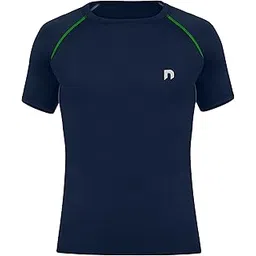 never lose Men's Nylon Compression Half Sleeve T-Shirt Top-picture-43