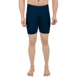 never lose Solid Men Blue Tights-picture-10