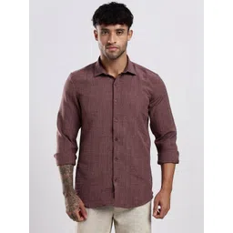 NEVER NEUD Men Classic Slim Fit Casual Shirt-picture-27