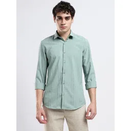 NEVER NEUD Men Classic Slim Fit Casual Shirt-picture-36