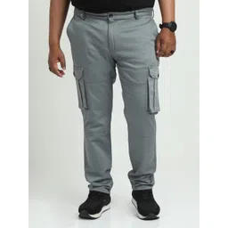 NEVER NEUD Men Relaxed Cargos Trousers-picture-37
