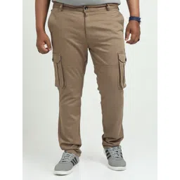 NEVER NEUD Men Relaxed Cargos Trousers-picture-12