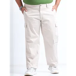 NEVER NEUD Men Relaxed Cargos Trousers-picture-26