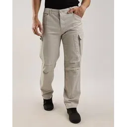 never neud Men Relaxed Fit Cargo Pants-picture-11