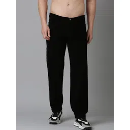 NEVER NEUD Men Relaxed Straight Leg Straight Fit Trousers-picture-24