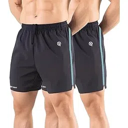 never quit Mens 2 Pack Yoga Short Men Summer Running Gym Sports Shorts with Pockets Shorts for Men Quick Dry Sports Shorts Zipper Pockets-picture-53