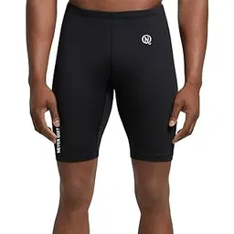 never quit Men�s Running Compression Shorts Quick Dry Gym Athletic Workout Shorts for Men (Large, Black)-picture-16