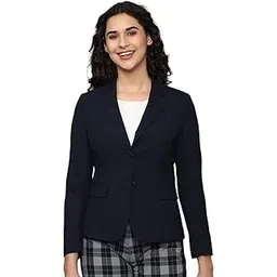new-18 Blue Casual Blazer,Comfy Blazer,Long Sleeve Blazer,Classic Tailored Blazer, Blazer for Women, Formal Blazer01,Classy Blazer for Women.-picture-18