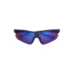 New Balance Blue Polarised and UV Protected Lens Oversize Irregular Unisex Sunglasses-picture-23
